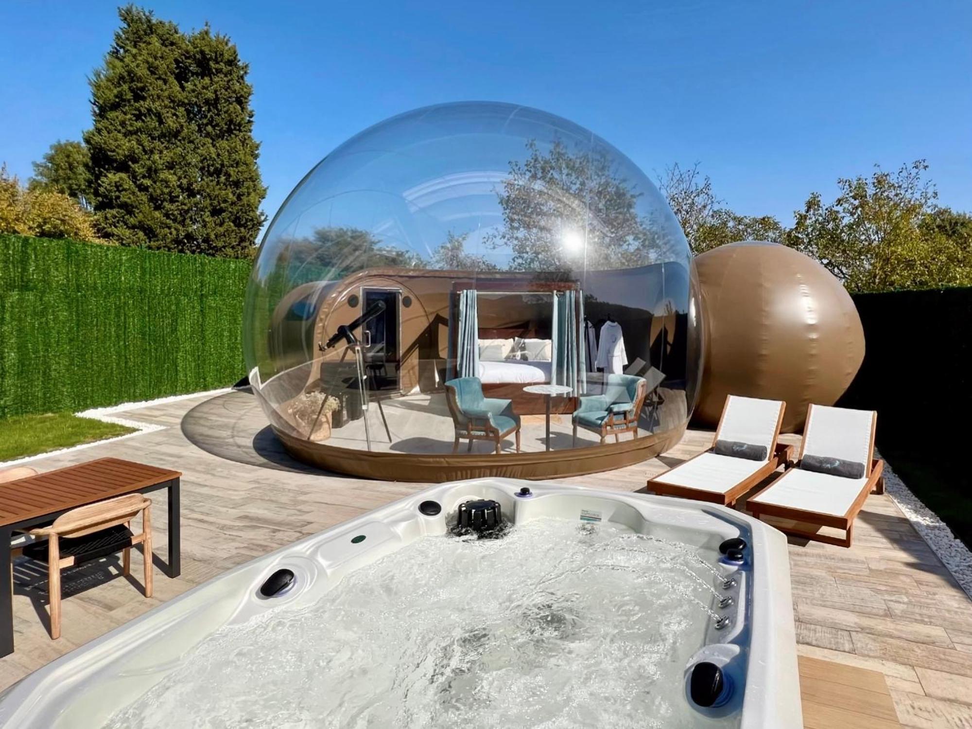 Affittacamere Sierra Salvada Bubbles Salmanton Esterno foto